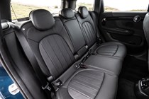 MINI Countryman (2023) review: rear seats, black upholstery