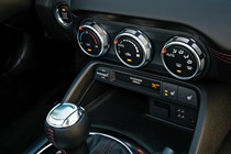 Mazda MX-5 RF centre console climate control