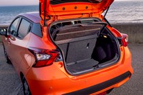Nissan 2017 Micra Hatchback boot/load space