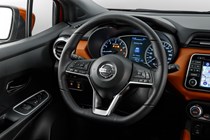 Nissan Micra steering wheel