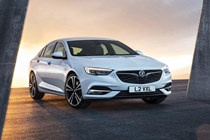 Vauxhall Insignia Grand Sport, white, front side