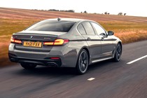 BMW 5-Series Saloon 545e driving tracking