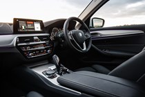 BMW 2017 5-Series Saloon interior detail