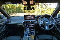 BMW M550i interior 2020