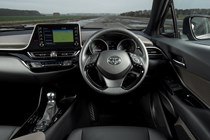 Grey 2020 Toyota C-HR 2.0 Hybrid rear view