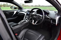 Honda 2017 NSX Coupe interior detail