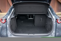 2020 Mazda CX-30 boot space - seats folded