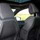 Peugeot 3008 SUV (2016-) UK rhd GT-Line. Interior detail - drivers and passenger headrests