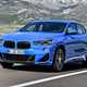 BMW 2018 X2 (lhd) in blue driving/action