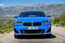 BMW 2018 X2 exterior detail - front and grille