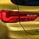 BMW 2018 X2 in yellow/gold exterior detail - rear light cluster