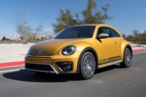 VW 2016 Beetle Dune Coupe Driving