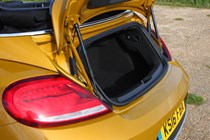 VW 2016 Beetle Dune Cabriolet Boot/load space