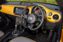 VW 2016 Beetle Dune Cabriolet Interior detail