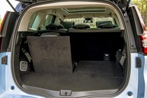 Renault Grand Scenic thrid rear seat part fold