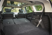 Renault Grand Scenic folded seats boot