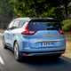Renault Grand Scenic blue driving rear