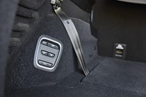 Renault Grand Scenic folding seat release control