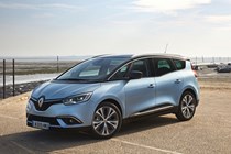 Renault Grand Scenic blue front side