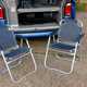VW California review - 2016 model, chairs that are stored in the tailgate