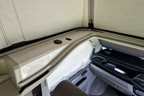 VW California T6 review - 6.1 12v power socket in roof space, Bauer Media exclusive image