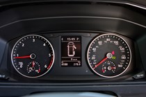 VW California review - 2016 model, instrument cluster
