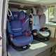 VW California T6 review - 6.1 child seats fitted to rear seats using Isofix mounting points, Bauer Media exclusive image