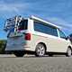 VW California T6 review - 6.1 rear with bike rack, Bauer Media exclusive image