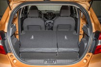 Ford Ka+ plus boot folded seat