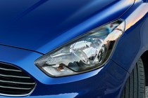 Ford Ka+ plus blue headlight