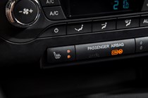 Ford Ka+ plus heated seat switch