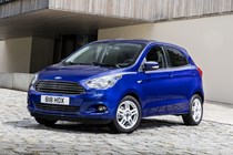 Ford Ka+ plus blue front