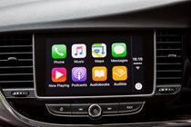 Vauxhall Mokka X Apple CarPlay screen