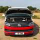 2016 VW Caravelle engine bay, Generation Six red and white