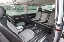 VW Caravelle review - T6.1 facelift, 2019, middle row seats in rear-facing position