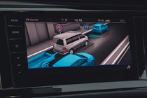 Copper 2020 Volkswagen Caravelle multimedia screen with safety systems