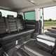 VW Caravelle T6 interior, rear seats in lounge layout