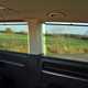 VW Caravelle T6 interior, rear window blinds