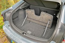 Grey 2020 Polestar 2 boot with partition raised
