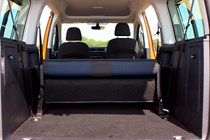 VW Caddy Maxi Life rear seat fold