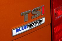 VW Caddy Maxi Life TSI badge