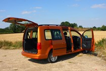 VW Caddy Maxi Life all doors open