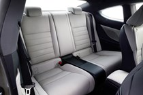 Lexus RC300h 2.5 rear seat