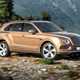 Bentley Bentayga review - 2016 model, front view, gold