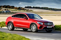 Mercedes-Benz 2017 GLC Coupe driving