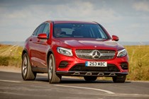 Mercedes-Benz 2017 GLC Coupe driving