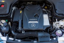 Mercedes GLC Coupe 350e hybrid engine