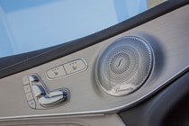 Mercedes GLC Coupe door speaker seat control