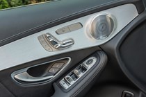 Mercedes GLC Coupe door controls