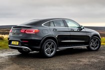 Mercedes-Benz GLC Coupe (2020) rear view